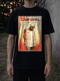 Camp Duval Nod Vintage tee in Black — lifestyle